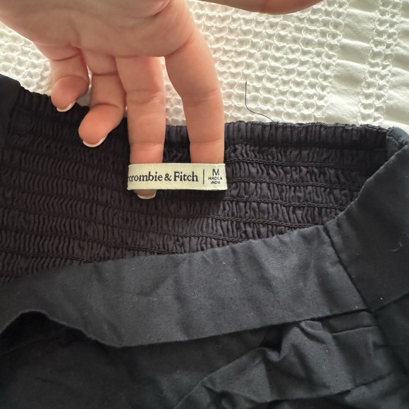 Abercrombie cropped linen blend top - Picture 3 of 3